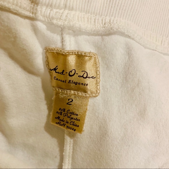 Mod-O-Doc White Terrycloth 2 Piece Outfit - Picture 6 of 13